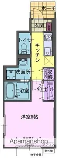 コンフォート里分A【1階】の間取り