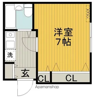 麻田ハイツ【1階】の間取り