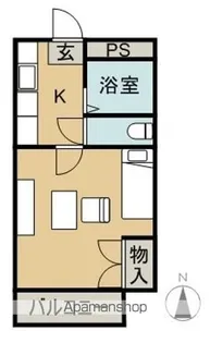 リノア日本福祉大西【2階】の間取り