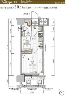メインステージ東神奈川【2階】の間取り
