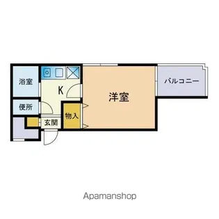 アーバン箱崎【315号室】の間取り
