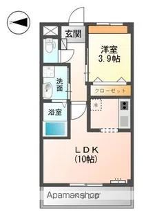 KS HILLS【2階】の間取り