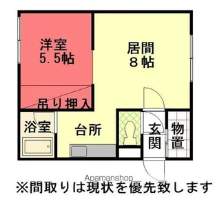 エクセレント3・4【2階】の間取り