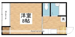 コーポ石井【1階】の間取り