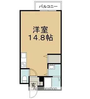 LE・SOLEIL−Ⅰ(ル・ソレイユⅠ)【2階】の間取り