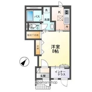 プレミアスⅡ【1階】の間取り