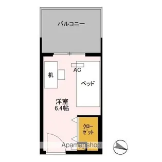 ロイヤルパークスER万代 SHARE万代【307-G号室】の間取り