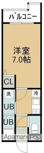柳町レジデンス【407号室】の間取り