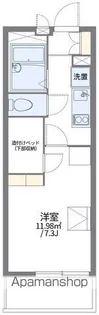レオパレスソレイユⅢ【1階】の間取り