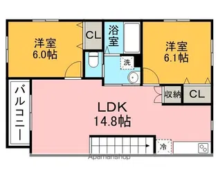 MAYFAIR【2階】の間取り