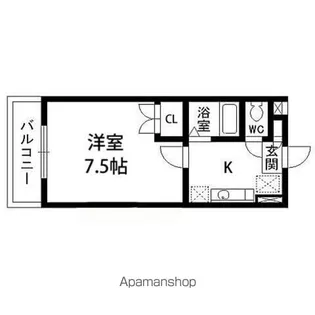 HOUSE2020【103号室】の間取り