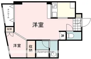 ふくやビル【60A号室】の間取り