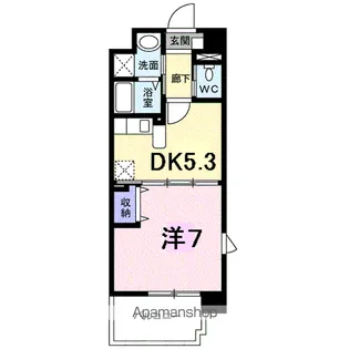 シャンテ【2階】の間取り