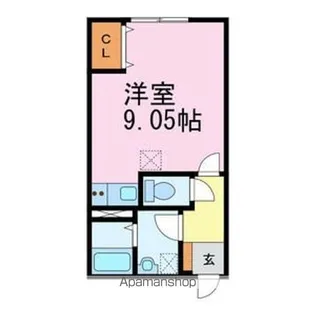 Fairy (フェアリー)Ⅱ【1階】の間取り