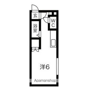 プラザイン桑園【2階】の間取り
