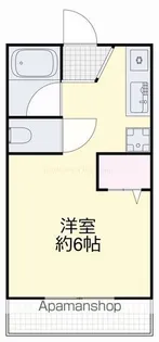 ガーデンハイツほなみ【1階】の間取り