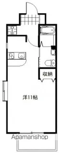 FKJ十日市ビル【5階】の間取り