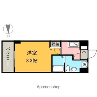 ASレジデンス上前津【3階】の間取り