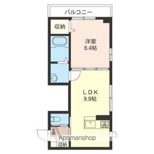 アルフラット【203号室】の間取り