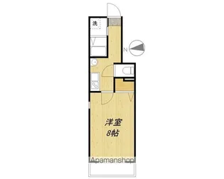 高根サンスター【107号室】の間取り