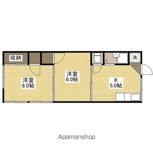 ますもとビル【4階】の間取り