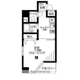 ジョワメゾン田端【6階】の間取り