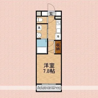 リアン【2階】の間取り