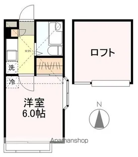 メゾン・ド・ジュンⅣB【201号室】の間取り