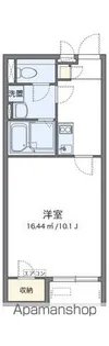 クレイノクレメンテⅡ【206号室】の間取り