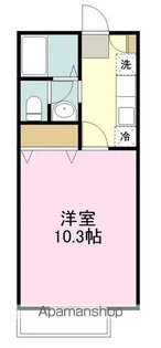 ルミエール桜木【101号室】の間取り