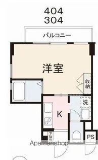 コリドールノール【4階】の間取り