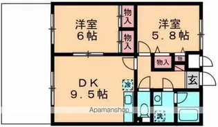 SO.GREEN【3階】の間取り