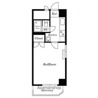 ラウスパレス三軒茶屋【9階】の間取り