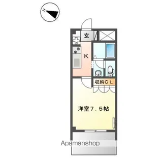 ラピュタ【1階】の間取り