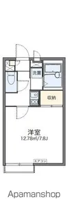 レオパレス東北学院前【203号室】の間取り