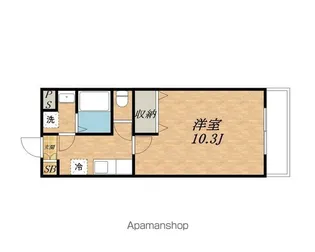 シャルマンサンワ【1階】の間取り