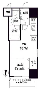 イグレック南本町【7階】の間取り