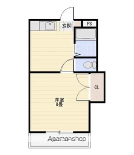 カレッジハイツひまわり【302号室】の間取り