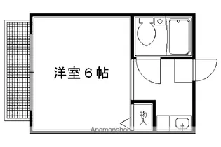 ラ・メール【106号室】の間取り