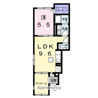 グレイスメゾン【1階】の間取り