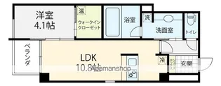 ファーストレーベン高岡町【803号室】の間取り