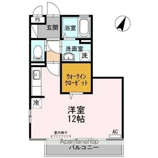 リファルジェント泉 B棟【2階】の間取り