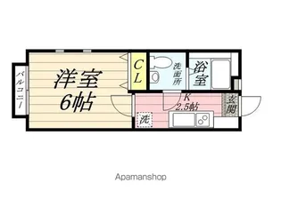 アクシス幕張【1階】の間取り