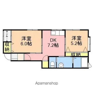 ワンDAハウス【1階】の間取り