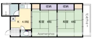 第1迫田ビル【401号室号室】の間取り