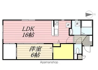 クレシェンド【4階】の間取り