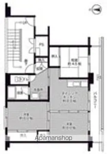 ビレッジハウス花泉西1号棟【505号室】の間取り