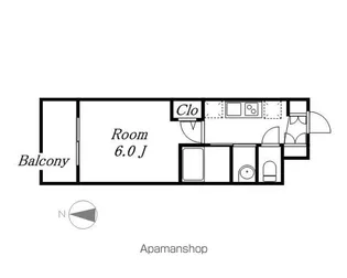 エステムコート名古屋ステーションクロス【3階】の間取り