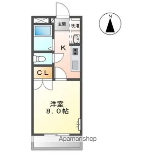 ニューコーポANO【1階】の間取り