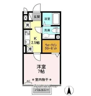 ドミトリー【1階】の間取り